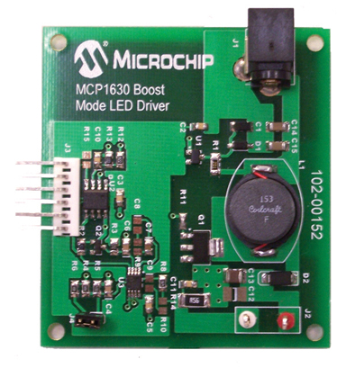 MCP1630 Boost Mode LED Driver